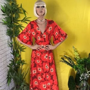 & other Stories Floral maxi dress